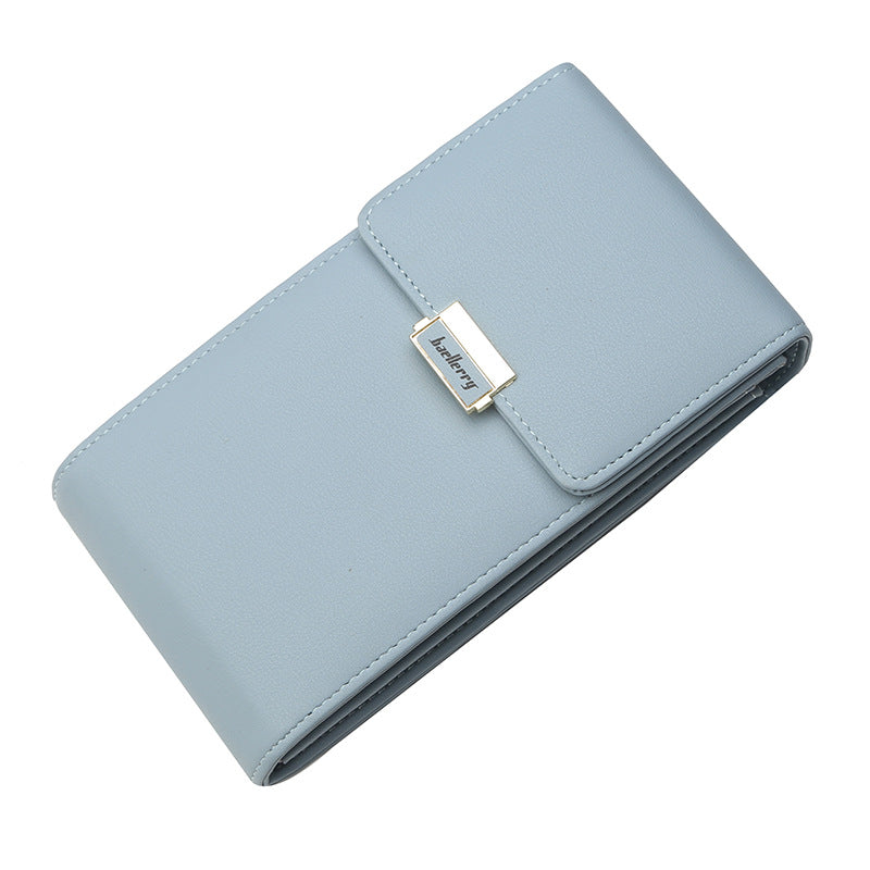 Women's wallets solid color wallets