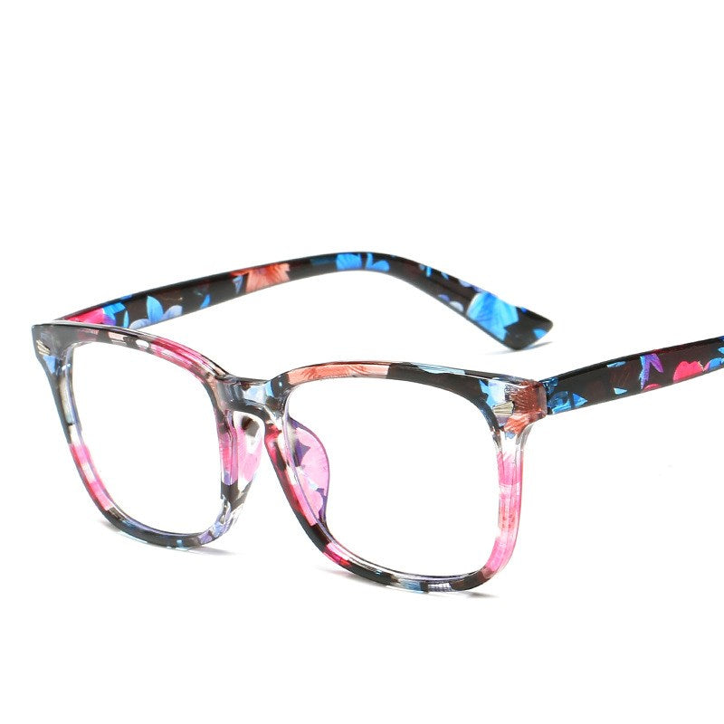 Women's anti-blue square glasses