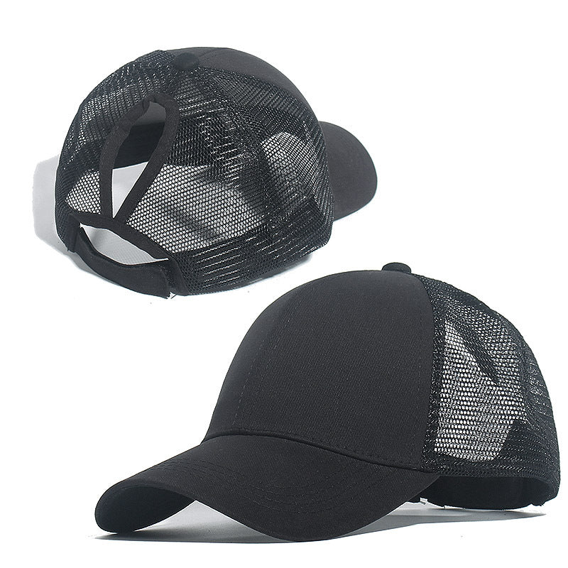 All-match ponytail baseball cap