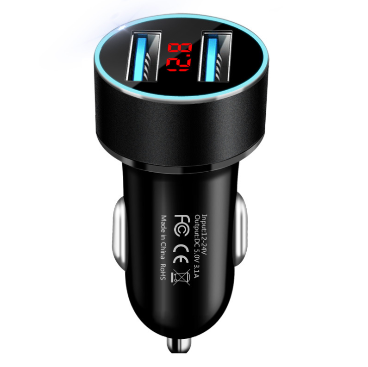 Car metal car charger