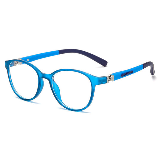 Children's blue light flat glasses frame