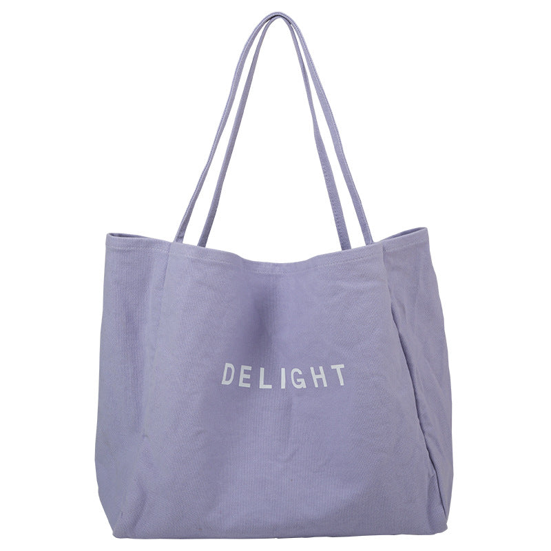 Large-capacity canvas bag DELIGHT bag