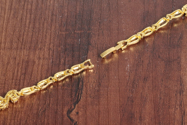 Gold-plated bracelet for women