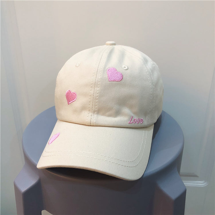 Baseball Hat Female Summer Korean Student Bow Cap Sunhat