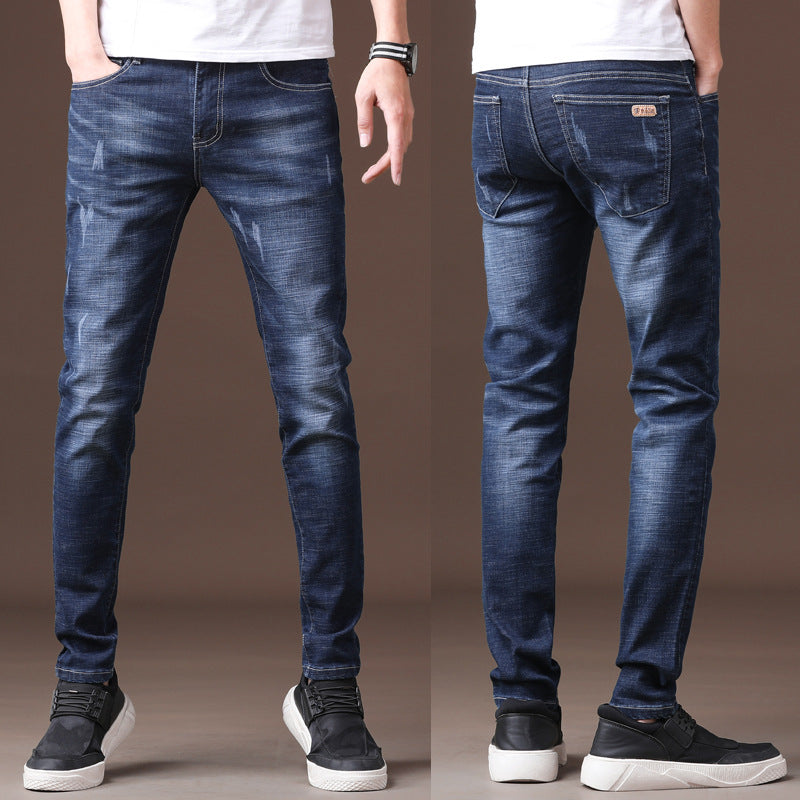 Spring and autumn new men's jeans