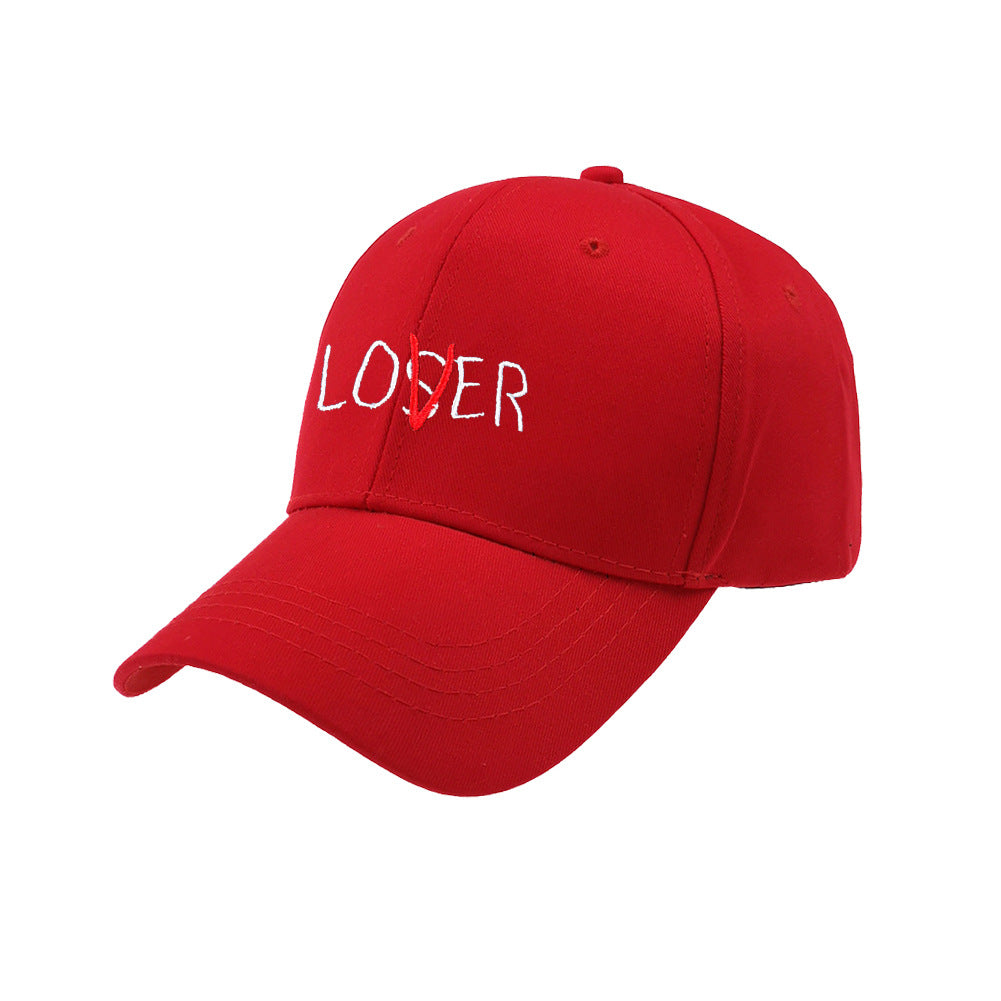 New loser letter loser embroidery baseball cap