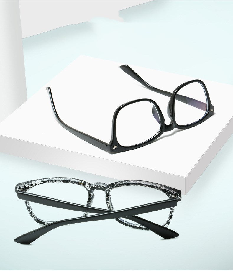 Women's anti-blue square glasses