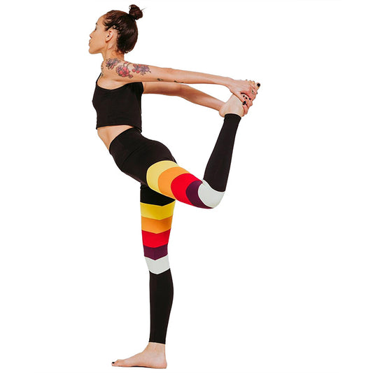 Digital Printed Yoga Fitness Pants Sports Leggings