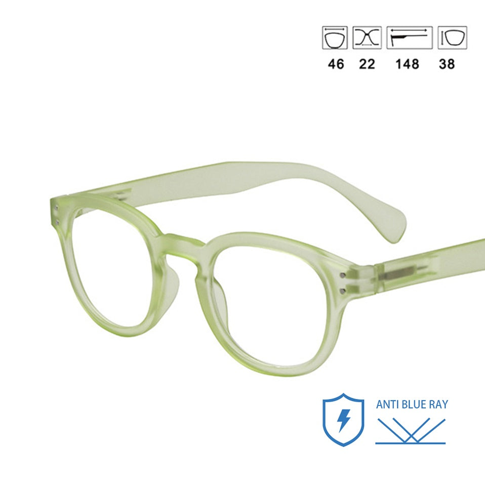 Anti-blue reading glasses