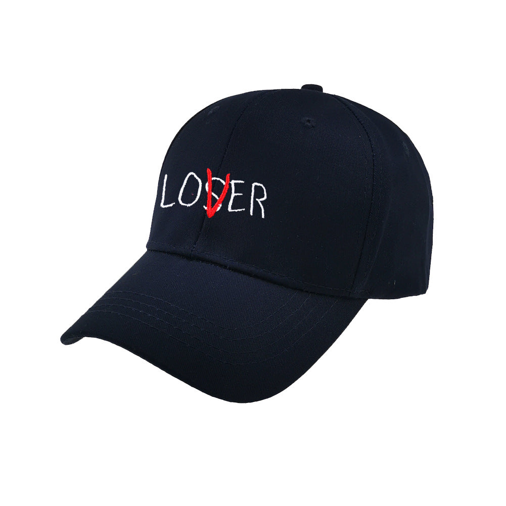 New loser letter loser embroidery baseball cap