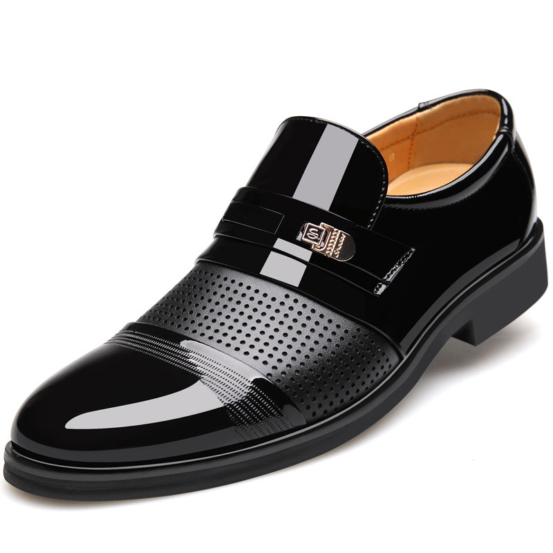 Men's business dress leather shoes