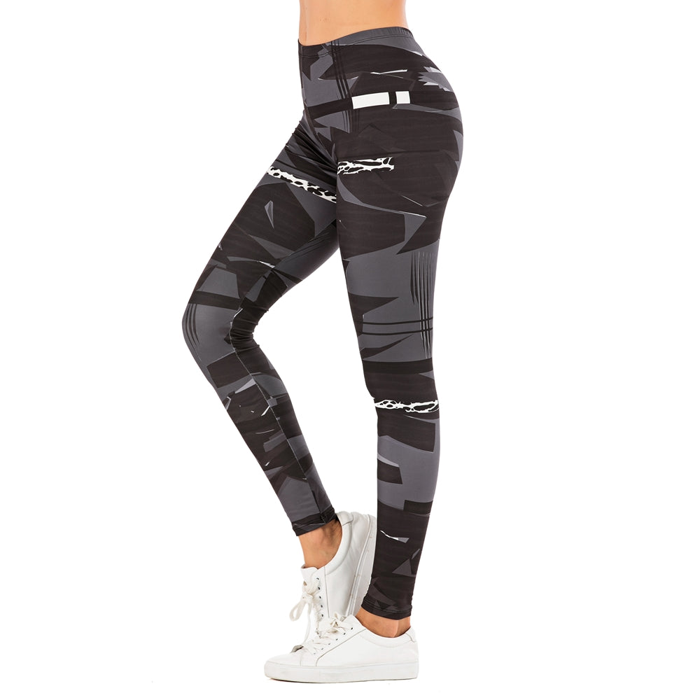 Printed yoga pants outdoor sports leggings