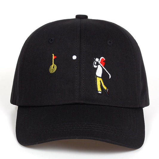 Adjustable Embroidered Hip-Hop Baseball Cap