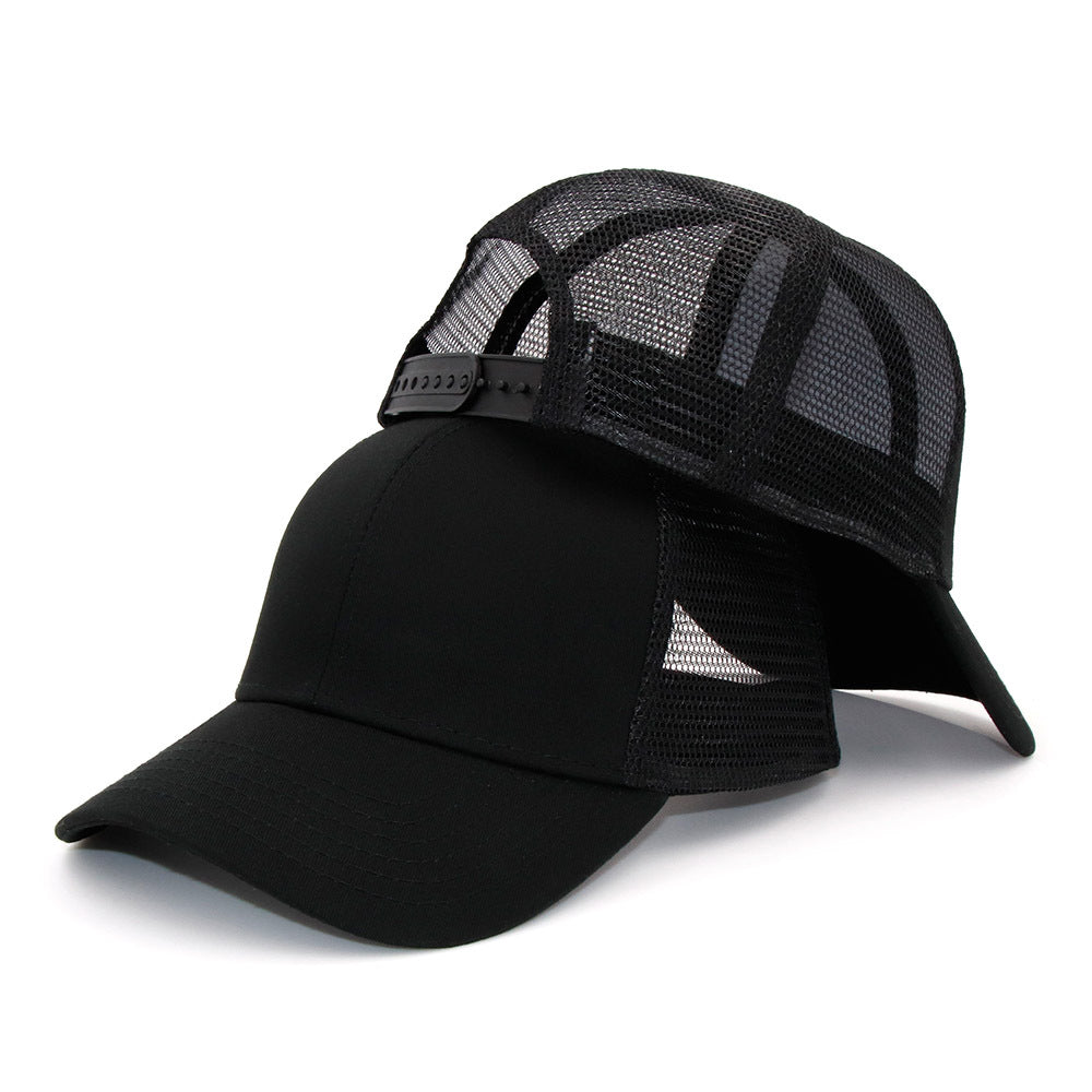 Breathable mesh cap