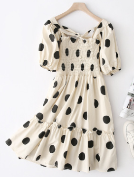 Vintage Dot Women Dress