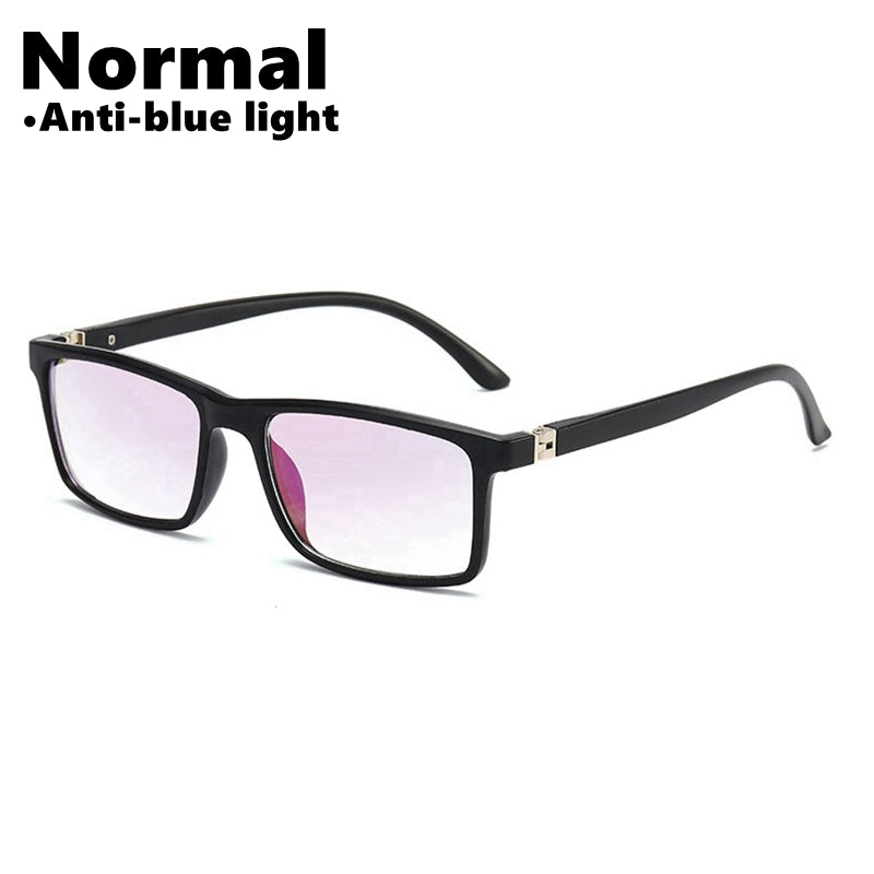 Anti-blue light double reading glasses