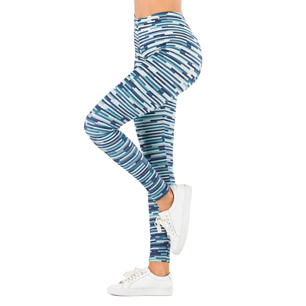 Printed yoga pants outdoor sports leggings