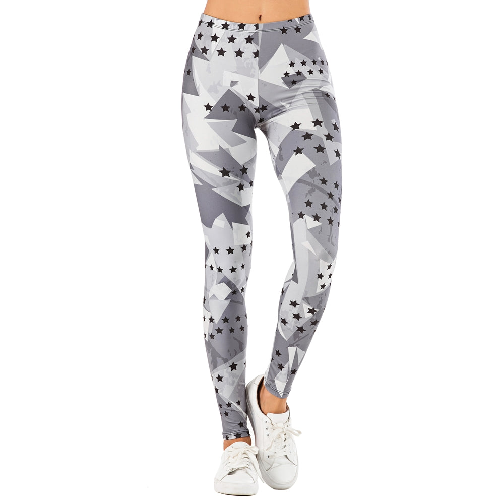 Printed yoga pants outdoor sports leggings