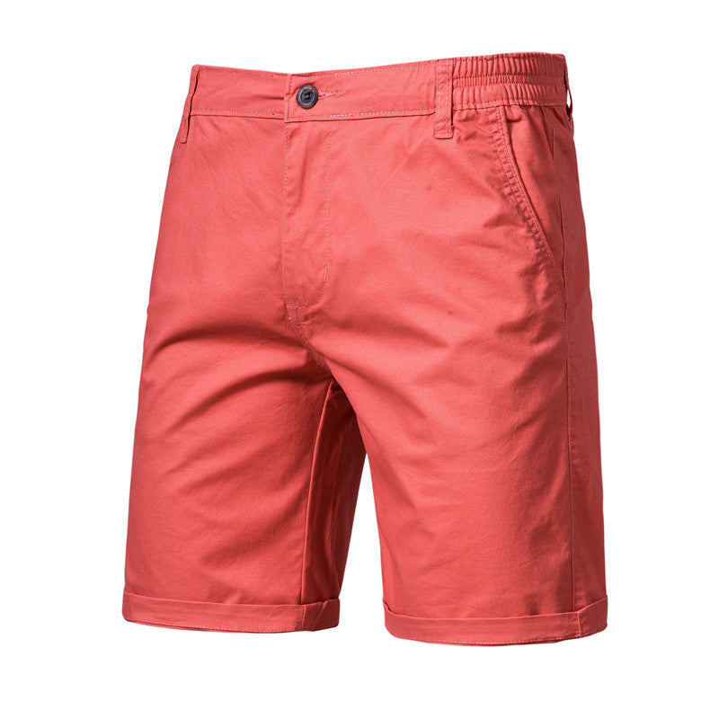 Men's Casual Shorts Straight Slim Fit