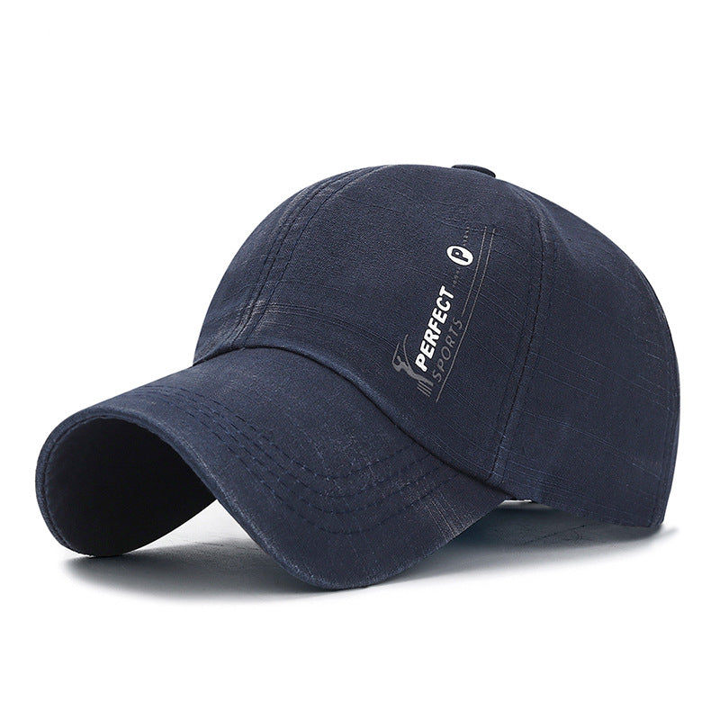 Retro Washed Baseball Cap Casual And Old Sun Hat