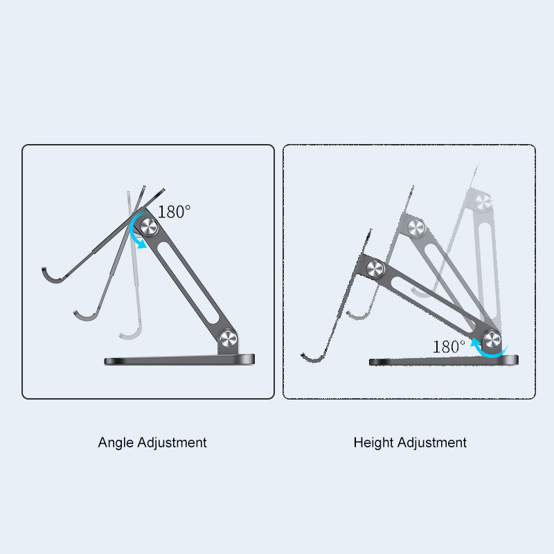 Portable double folding stand