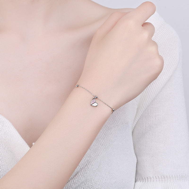 S925 Sterling Silver Love Bracelet Women