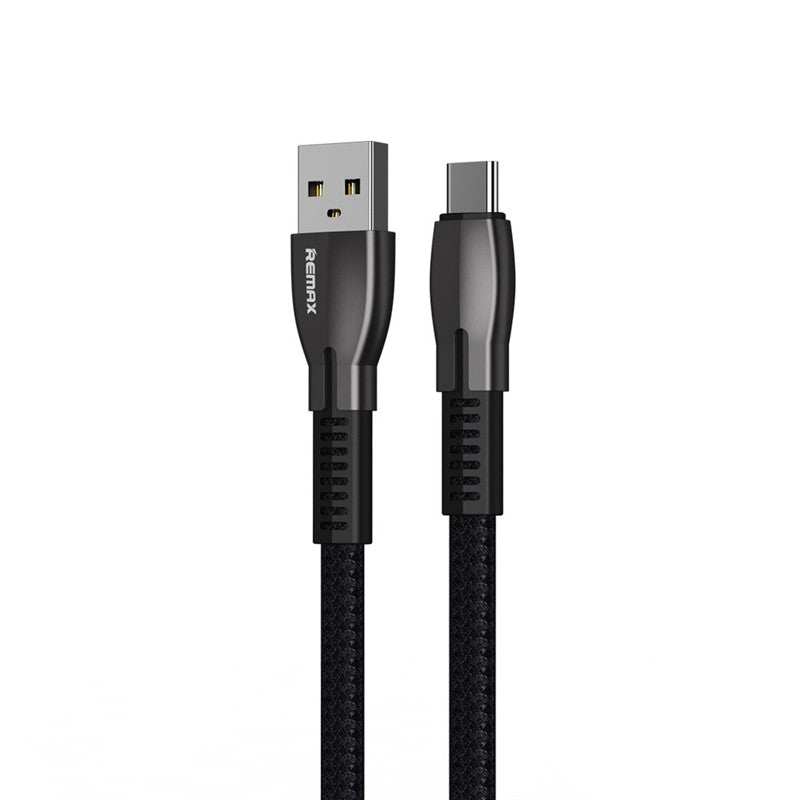 Braided fast charging data cable