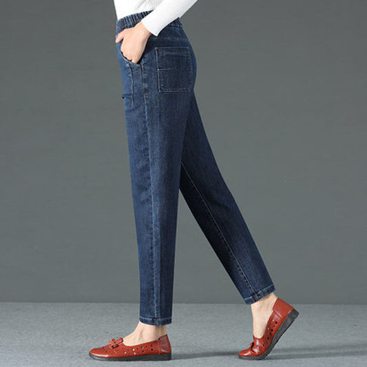 Fashion Jeans Spring And Autumn High Waist