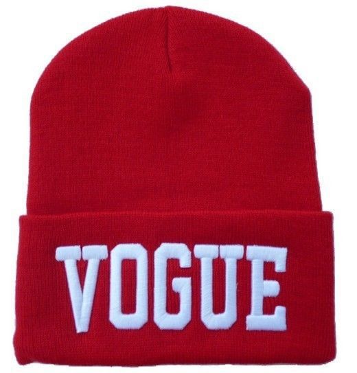 Fast selling /ebay VOGUE Beanie European and American popular Knitted Hat Wool cold hat hat man