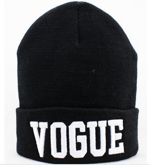 Fast selling /ebay VOGUE Beanie European and American popular Knitted Hat Wool cold hat hat man