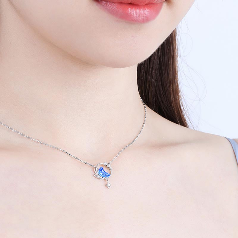 S925 Sterling Silver Clavicle Chain Women