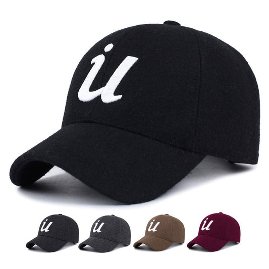 Autumn winter baseball cap