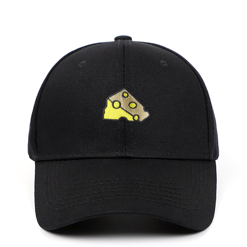 Cheese Embroidery Outdoor Sports Baseball Cap