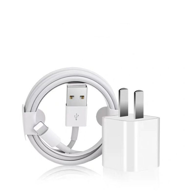 White TPE Apple Charging Cable