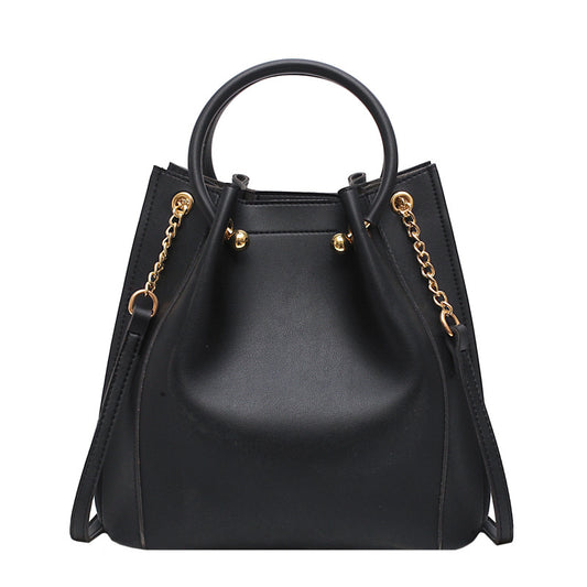 Large Ladies handbag European and American Trend Bucket Bag