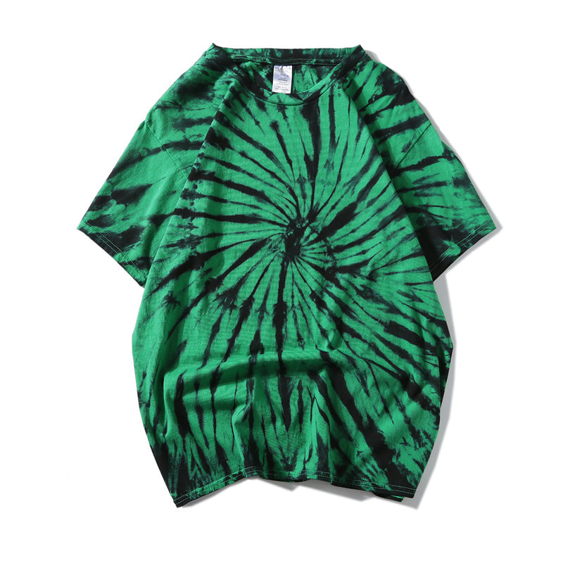 Tie-dye T-shirt short sleeve men and women