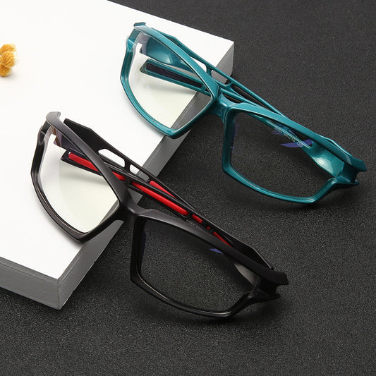 Anti-Blue Glasses Glasses Frame Flat Mirror