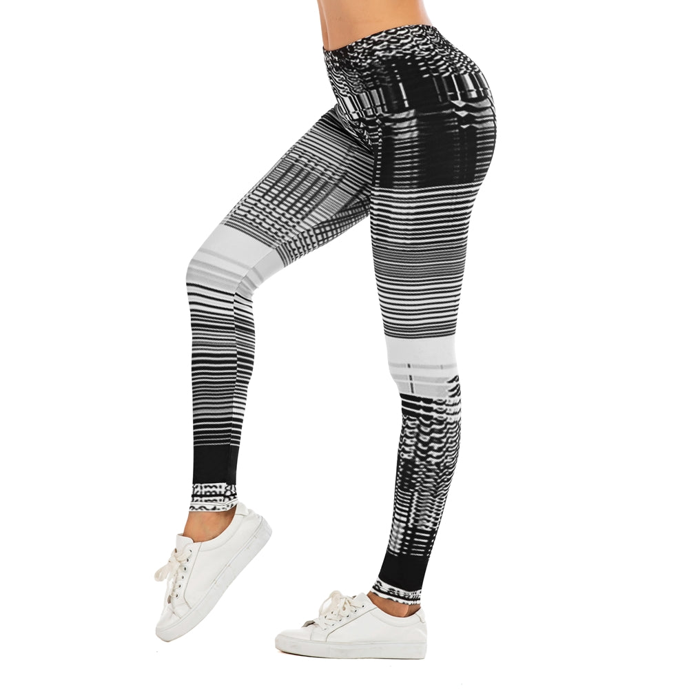 Printed yoga pants outdoor sports leggings