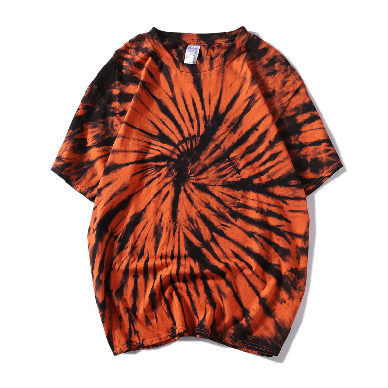 Tie-dye T-shirt short sleeve men and women