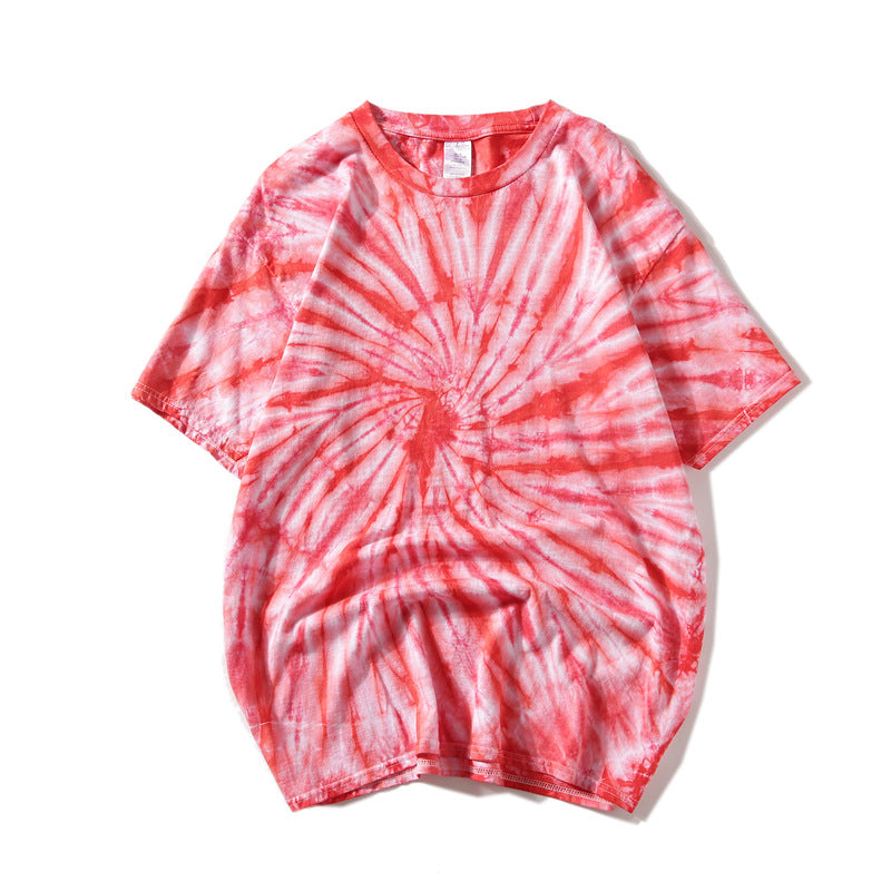 Tie-dye T-shirt short sleeve men and women