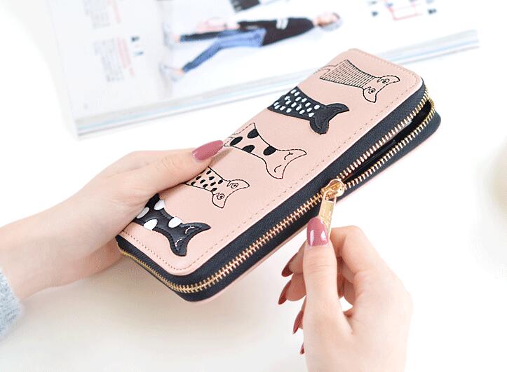 Women Cat Cartoon Wallet