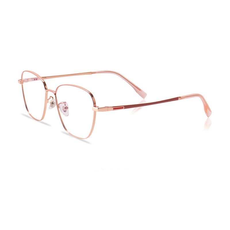 Men's retro anti-blue light myopia glasses