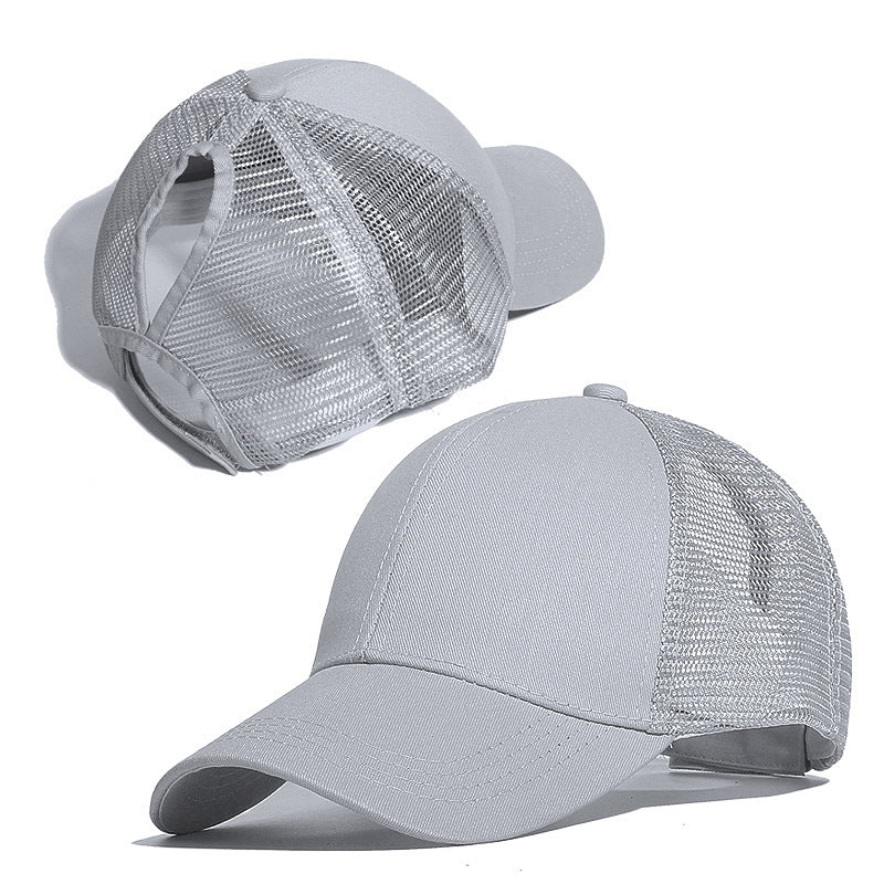 All-match ponytail baseball cap