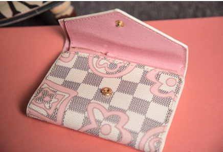 Women's Two-Fold Flap Zip Wallet