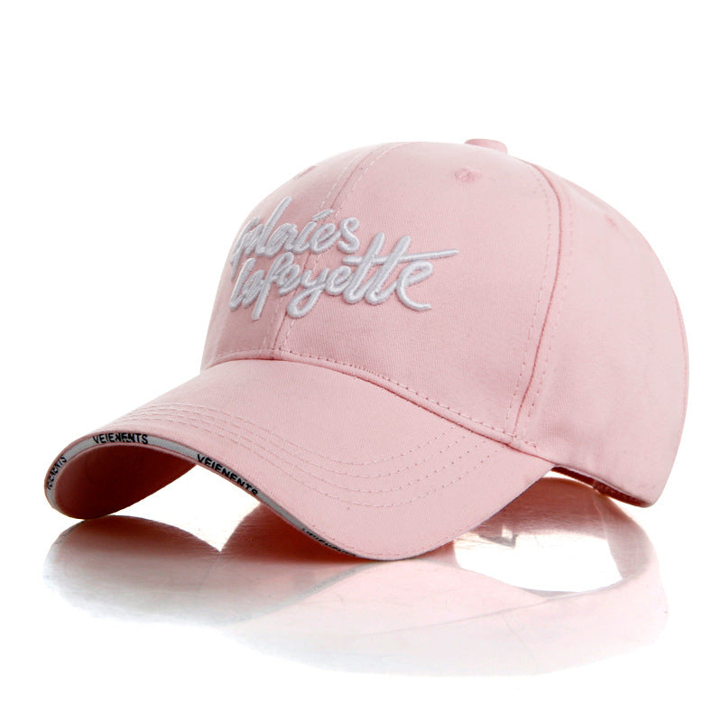 Alphabet baseball cap visor cap