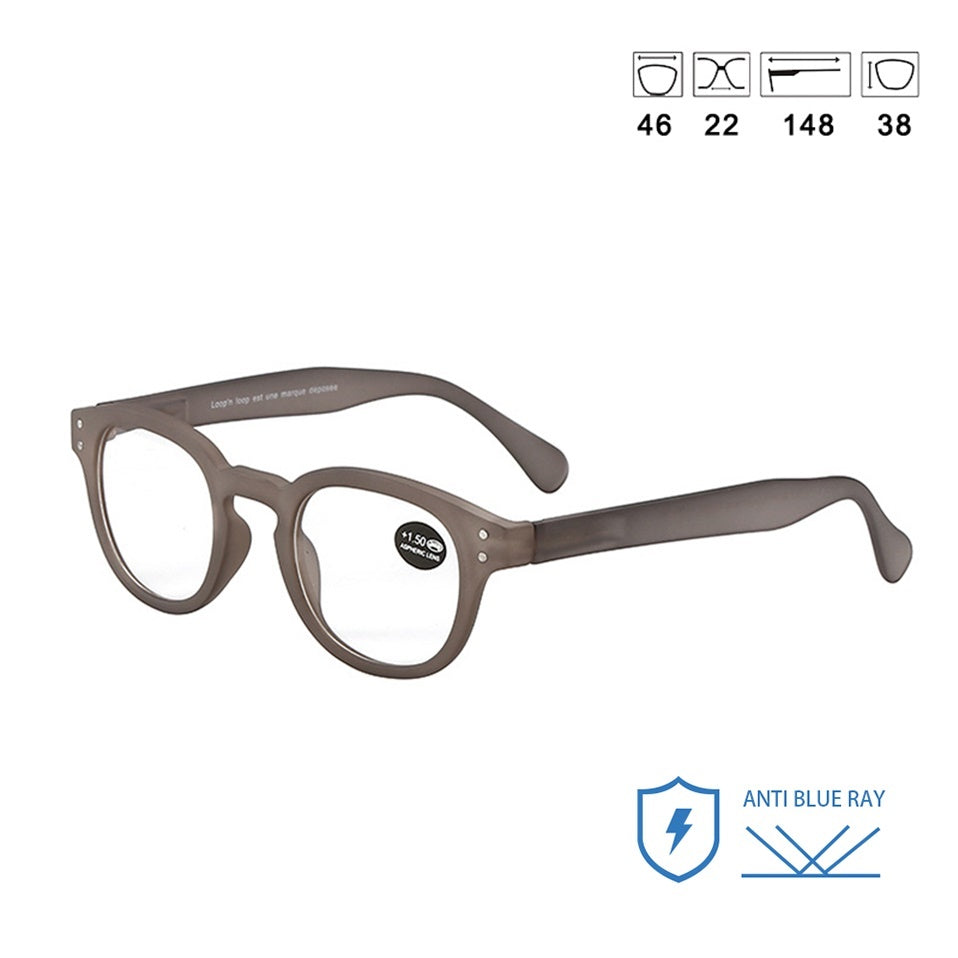 Anti-blue reading glasses