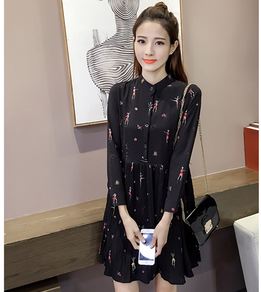 Fashion Very Fairy Slim Chiffon Dress Women