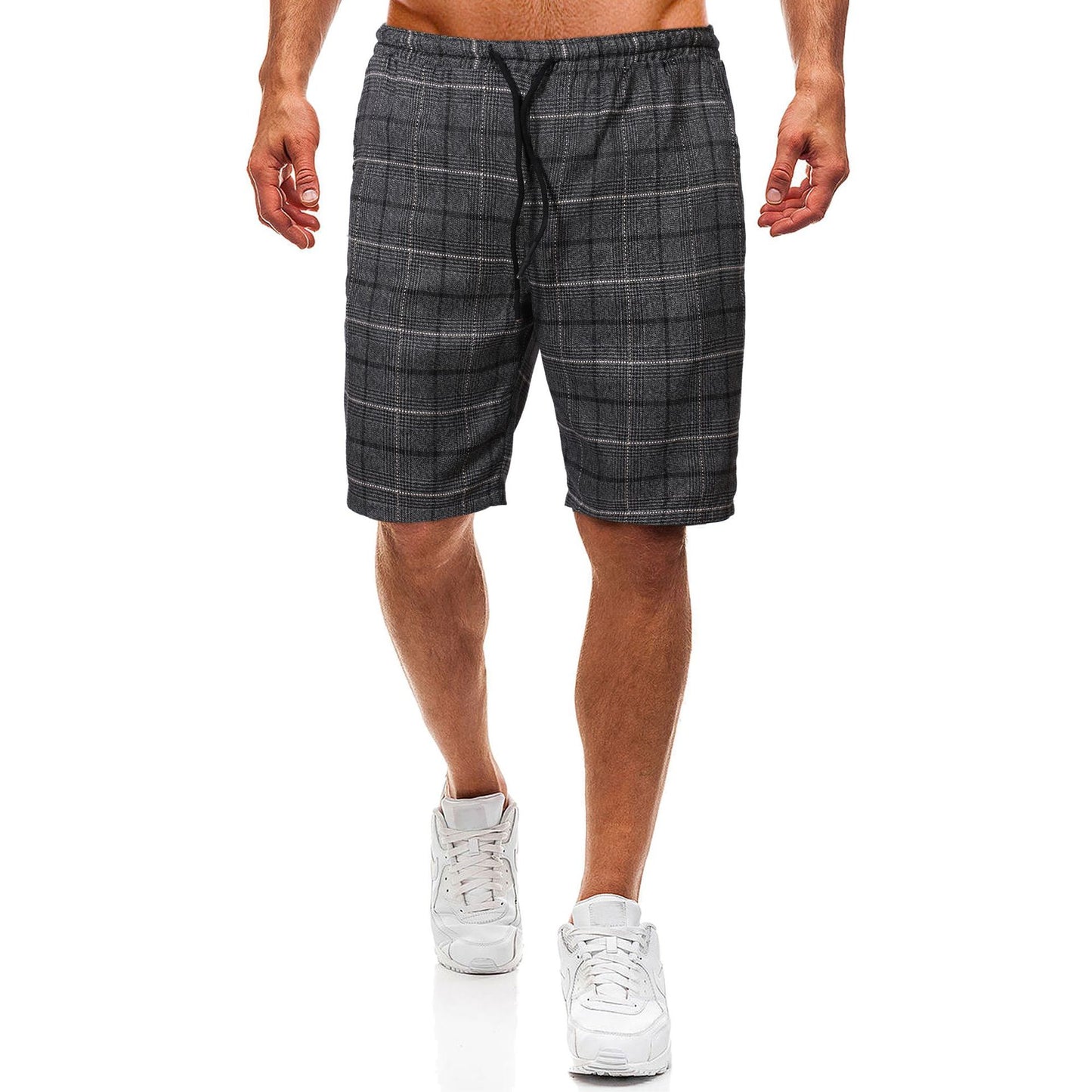 New shorts casual plaid pants