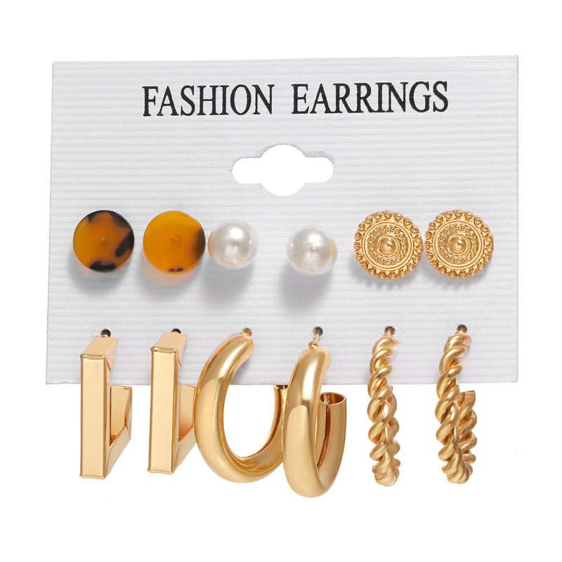 Pearl Earrings Unique Temperament Earrings Women