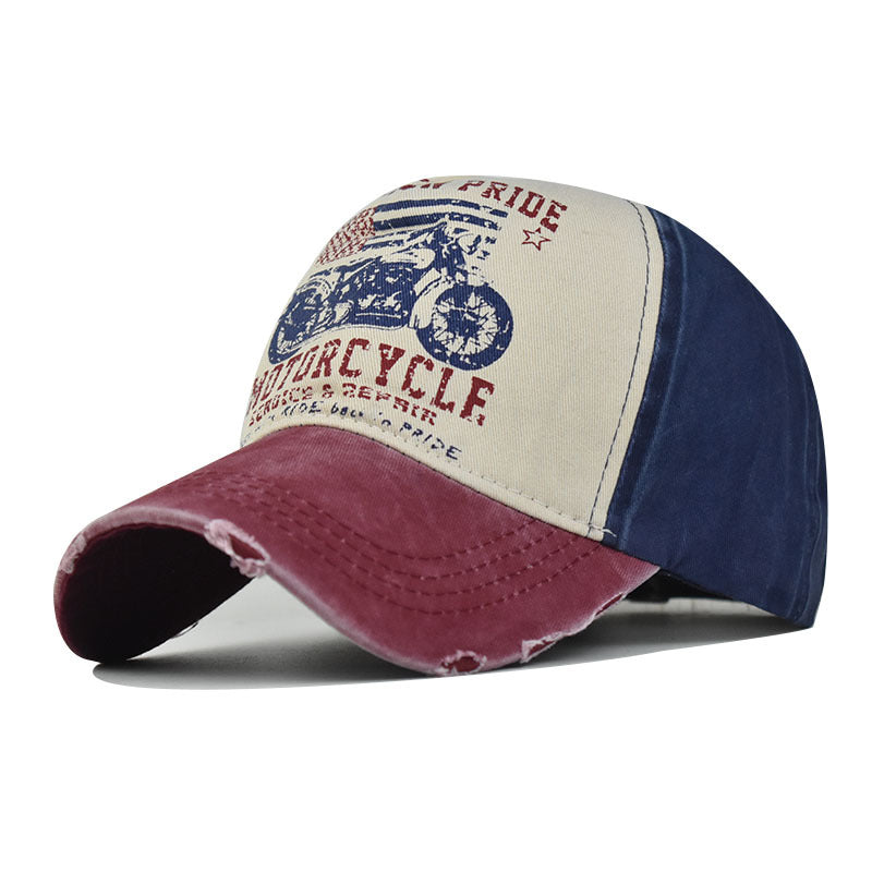 Cotton Washed Baseball Men And Women Korean Style Cap